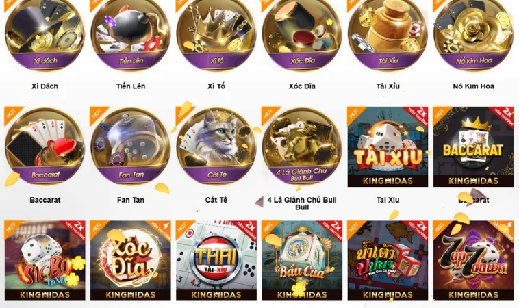 Những Tựa Game Nổi Bật Tại Sảnh Game Bài AZ888