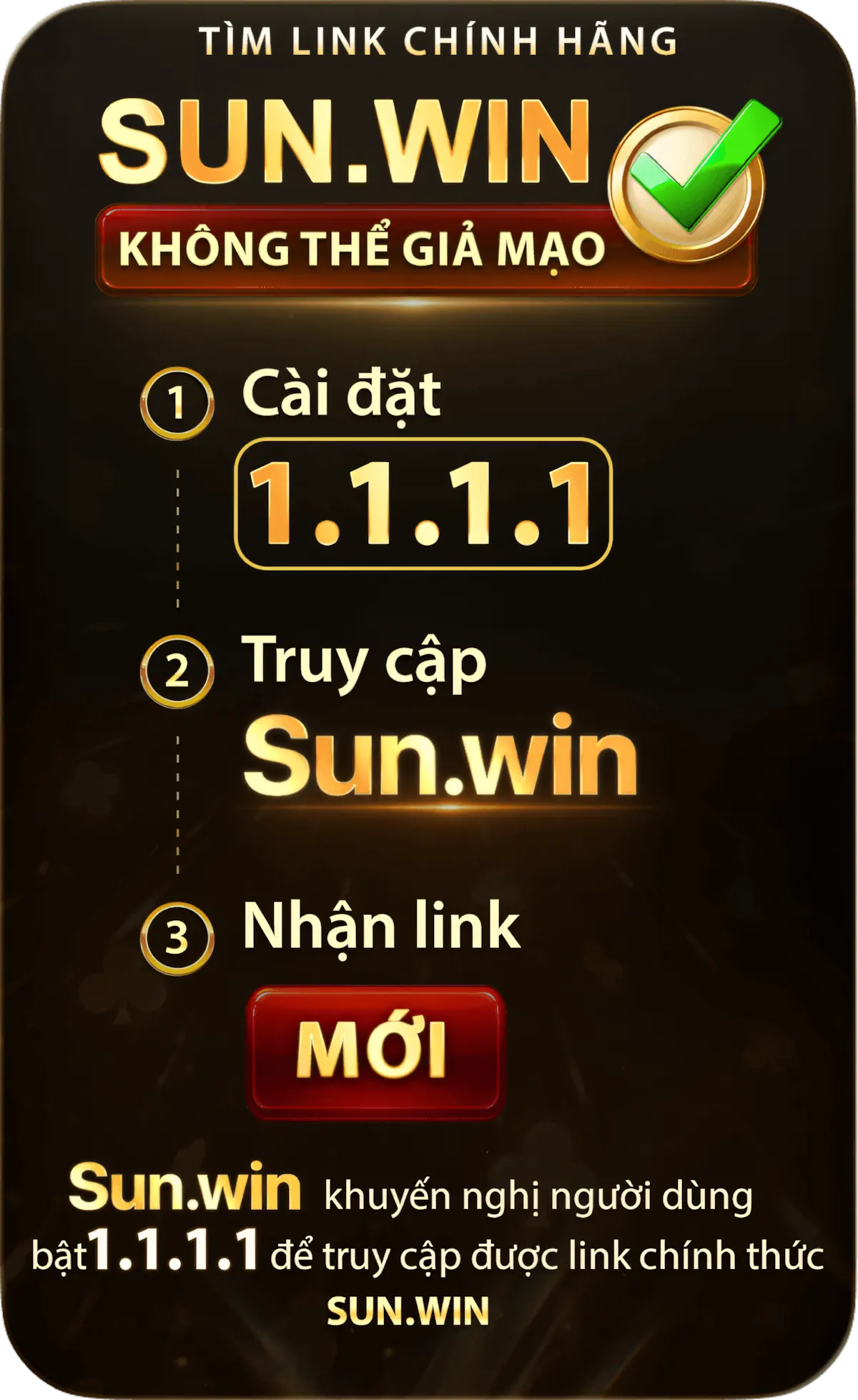 Giải pháp sử dụng 1.1.1.1 để truy cập app SUNWIN chính thống